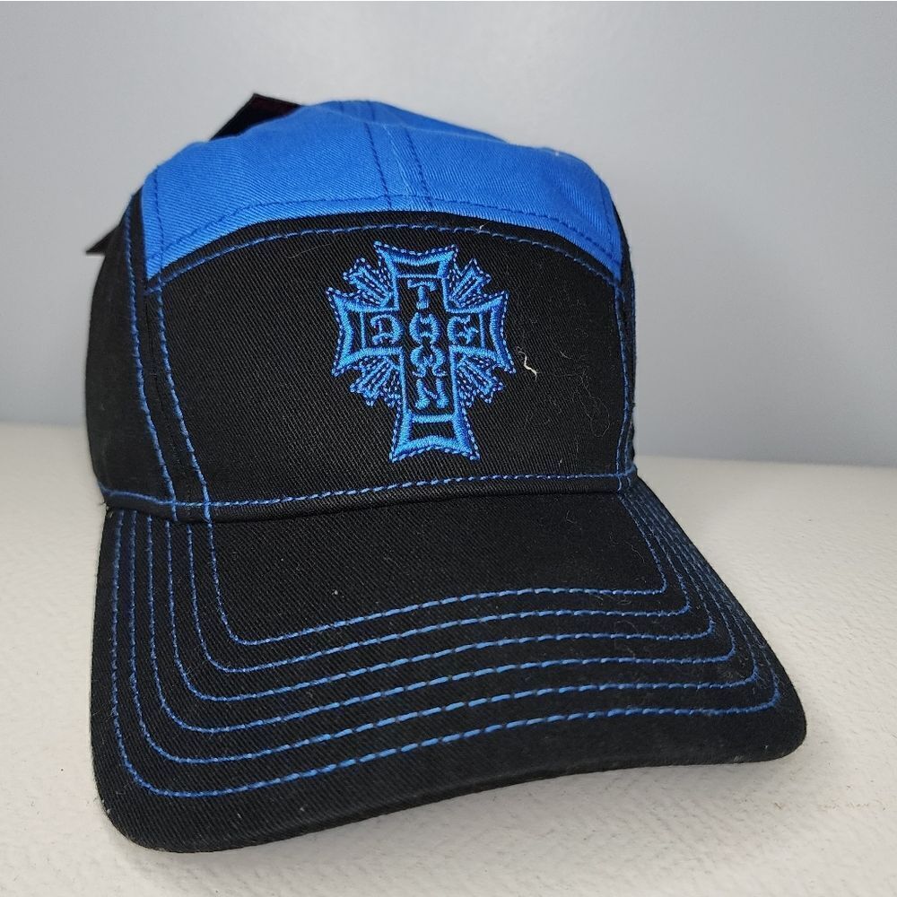 DOGTOWN Skateboard Official Gear Trucker HAT CAP Adjustable Back NWT Blue/Black